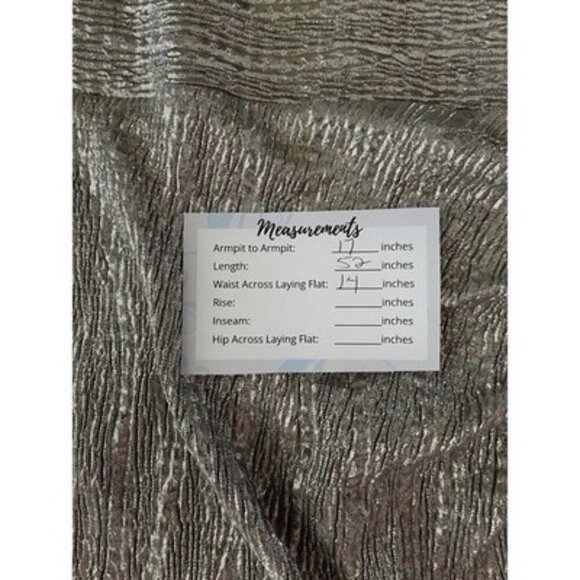 CONNECTED APPAREL Stone Metallic Side Slit Maxi Dress Petite Size 8P NWT $89 - Picture 3 of 4